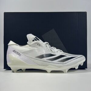 Mens Adidas SM Adizero Electric Football Cleats White/Black IH5030 New in Box